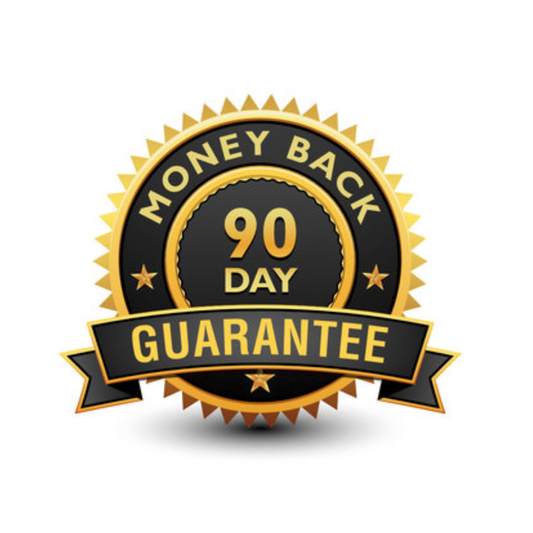 + 90 Day Money Back Guarantee