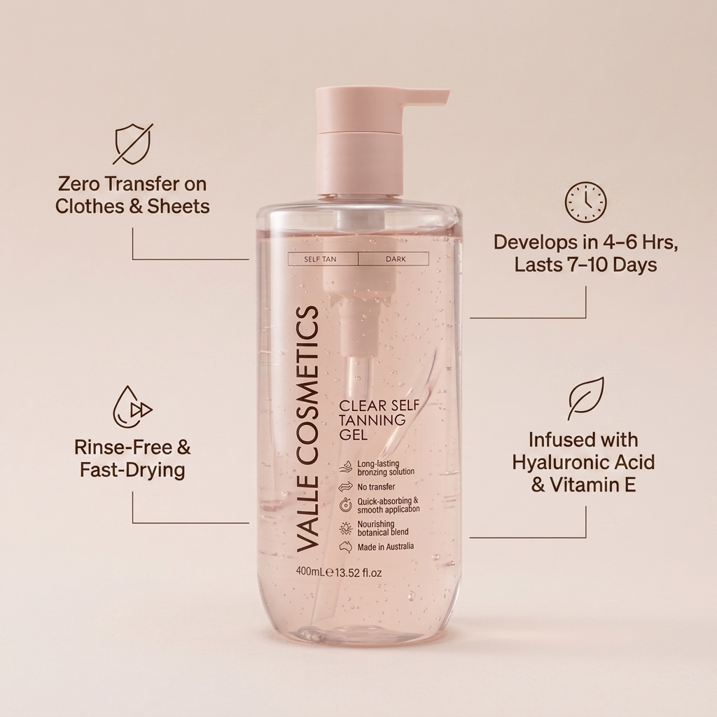 Clear Self Tanning Gel