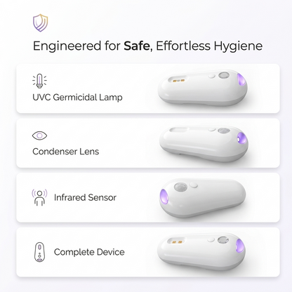 Self Cleaning UV Toilet Sanitizer & Night Light