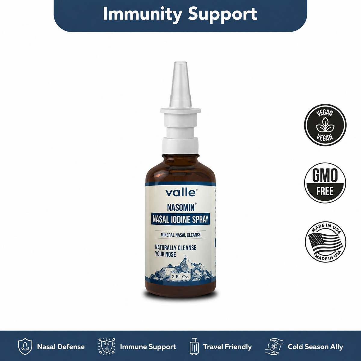 Nasomin® Nasal Iodine Cleanse